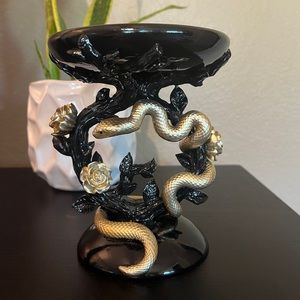 Bath and Body Works Halloween Candle Snake Pedestal